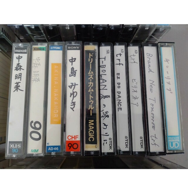 録音済 カセットテープ 100本 まとめ売り 昭和 平成 洋楽