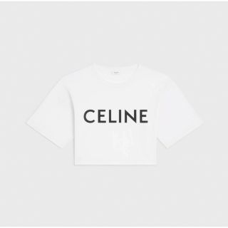 CELINE セリーヌ フロックロゴTシャツ リンガーT 正規品