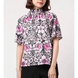 マリメッコ(marimekko)のmarimekko  マリメッコ  ブラウス(シャツ/ブラウス(半袖/袖なし))