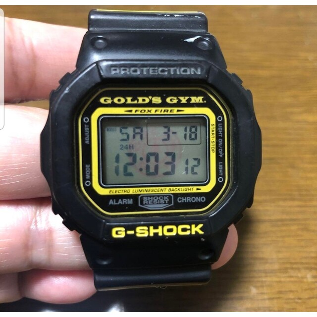 GOLD'S GYM 20周年記念 G-SHOCK DW-5600VT - 腕時計(デジタル)