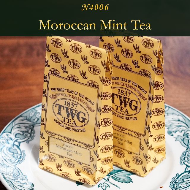 TWG 【2個セット】Moroccan Mint Tea モロッカンミントティー 食品/飲料/酒の飲料(茶)の商品写真