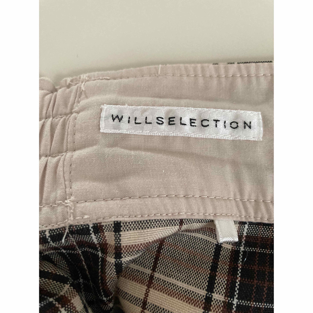 WILLSELECTION(ウィルセレクション)のウィルセレクション☆チェックパンツ レディースのパンツ(カジュアルパンツ)の商品写真