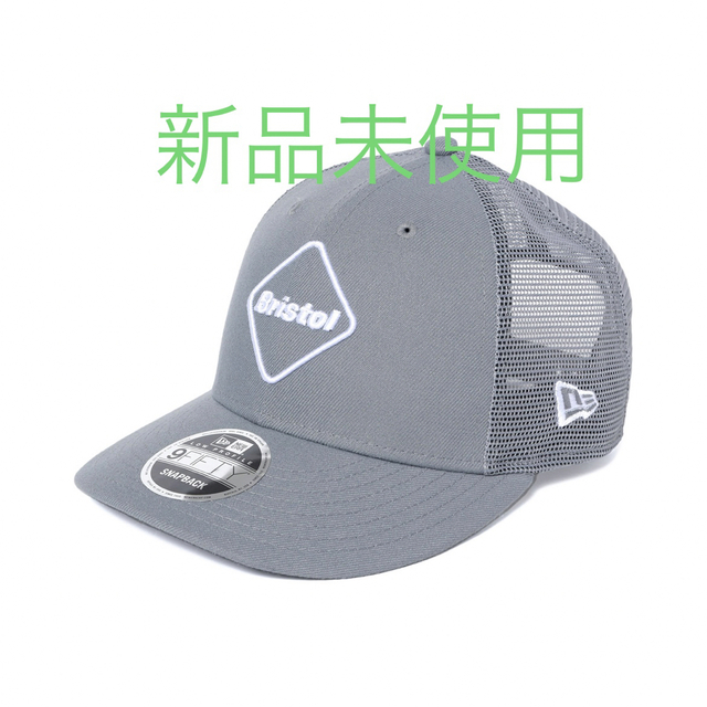 GRAYSIZEFCRB NEW ERA EMBLEM LP 9FIFTY MESH CAP 灰