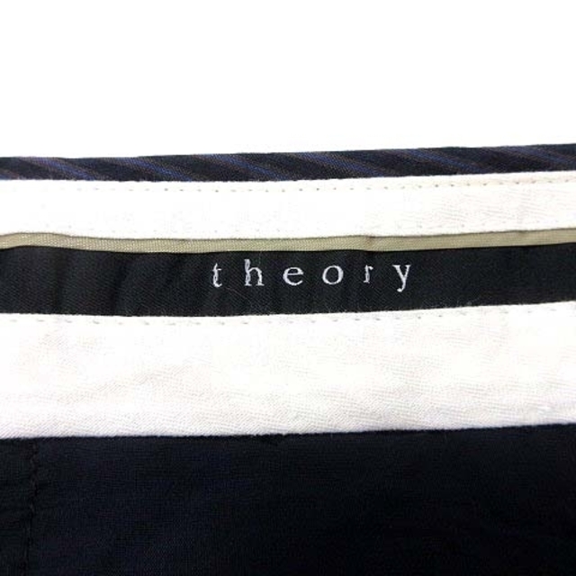 theory(セオリー)のセオリー theory ショートパンツ ストライプ 0 紫 パープル /YK レディースのパンツ(ショートパンツ)の商品写真