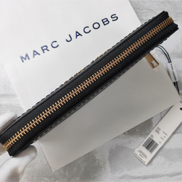 MARC JACOBS(マークジェイコブス)の人気★マークジェイコブス レザー コンチネンタル ウォレット 長財布 ブラック レディースのファッション小物(財布)の商品写真