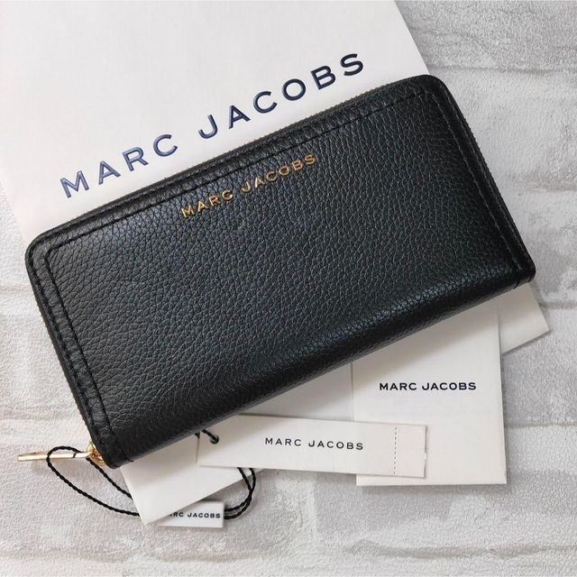 マークジェイコブス　MARC JACOBS　長財布　ブラック