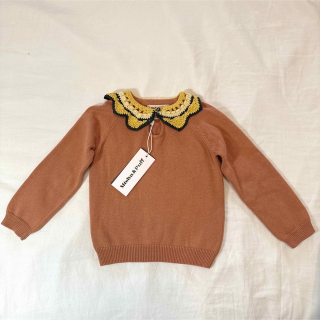 Misha & Puff(ミーシャアンドパフ)のMisha&Puff Juliette Tennis Sweater 3-4y キッズ/ベビー/マタニティのキッズ服女の子用(90cm~)(ニット)の商品写真