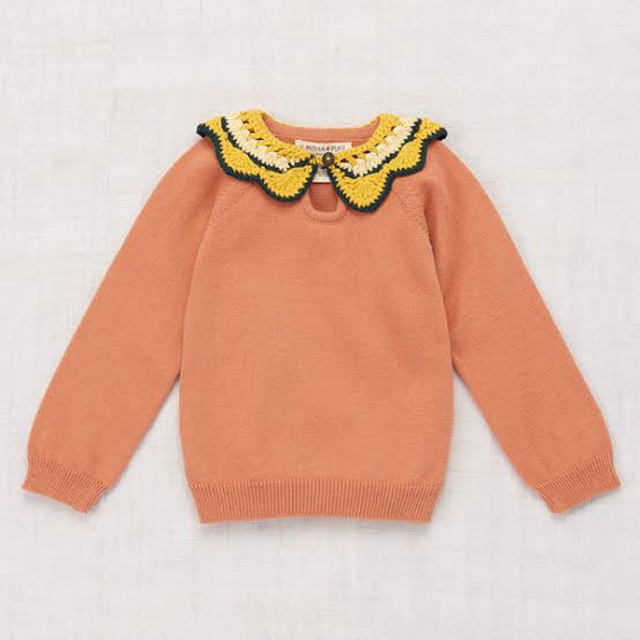 Misha & Puff(ミーシャアンドパフ)のMisha&Puff Juliette Tennis Sweater 3-4y キッズ/ベビー/マタニティのキッズ服女の子用(90cm~)(ニット)の商品写真