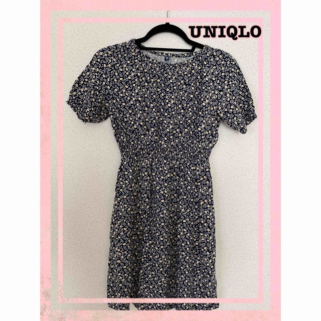 UNIQLO(ユニクロ)のUNIQLO ワンピース キッズ/ベビー/マタニティのキッズ服女の子用(90cm~)(ワンピース)の商品写真