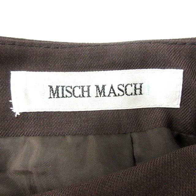 MISCH MASCH(ミッシュマッシュ)のミッシュマッシュ MISCH MASCH フレアスカート ひざ丈 S 茶 レディースのスカート(ひざ丈スカート)の商品写真