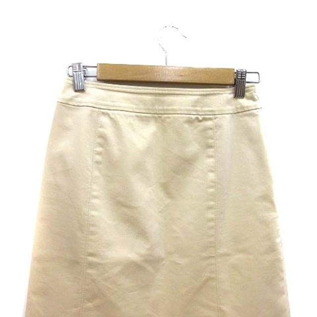 NATURAL BEAUTY BASIC(ナチュラルビューティーベーシック)のナチュラルビューティーベーシック タイトスカート ひざ丈 34 ライトベージュ レディースのスカート(ひざ丈スカート)の商品写真