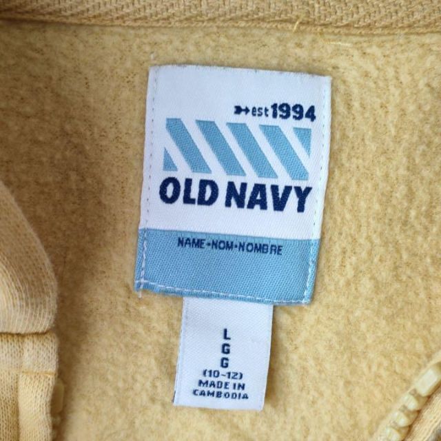 Old Navy(オールドネイビー)のOLD NAVY　パーカー　フルジップアップパーカー　両ポケット レディースのトップス(パーカー)の商品写真