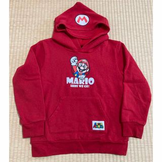 バンダイ(BANDAI)のバンダイ公式　マリオ　パーカー　140(Tシャツ/カットソー)