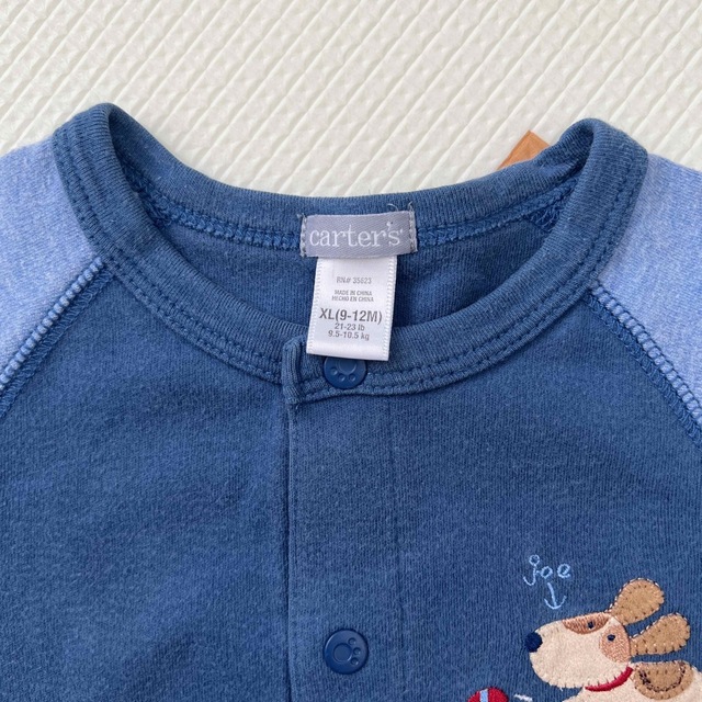 carter's(カーターズ)のカーターズ　半袖ロンパース　9-12month キッズ/ベビー/マタニティのベビー服(~85cm)(ロンパース)の商品写真