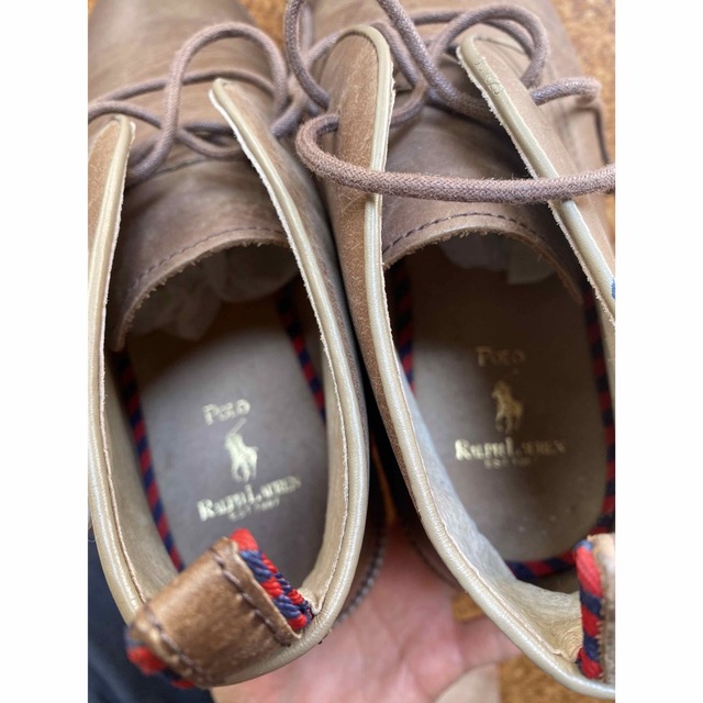 POLO RALPH LAUREN(ポロラルフローレン)のポロラルフローレン　チャッカブーツ メンズの靴/シューズ(ブーツ)の商品写真