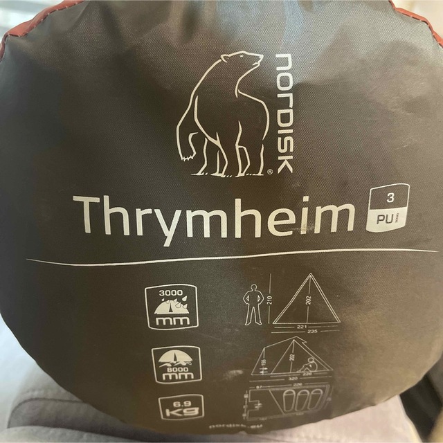 ノルディスク スリムヘイム3pu NORDISK thrymheim 3 テント 【保証書付