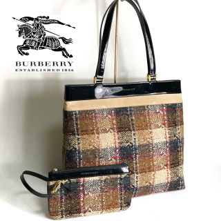 バーバリー(BURBERRY) ヴィンテージ トートバッグ(レディース)の通販 バーバリー(BURBERRY) ヴィンテージ トートバッグ(レディース)の通販