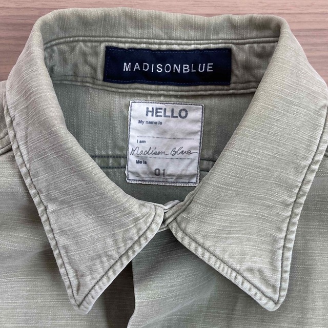 MADISON BLUE　マディソンブルー　ハンプトンバックサテンシャツ 2
