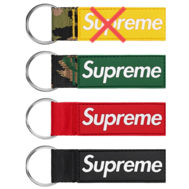 Supreme(シュプリーム)の‼️Webbing Keychain ^ - ^‼️3色‼️ メンズのファッション小物(キーホルダー)の商品写真