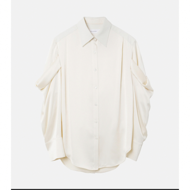 lecielbleu Drape Sleeve Shirt