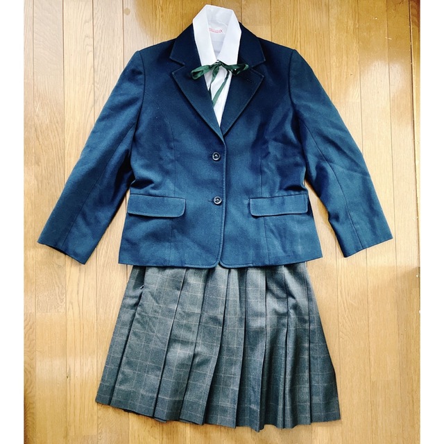 コスプレ 制服 ブレザー 高校生 女子高生 チェック スカート エンタメ/ホビーのコスプレ(衣装一式)の商品写真