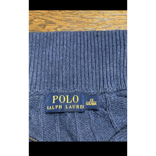 Ralph Lauren(ラルフローレン)の【最高級 シルク100%】 ラルフローレン ハーフジップ ニット NO 1069 メンズのトップス(ニット/セーター)の商品写真