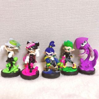 スプラトゥーン amiibo 5体セット(ゲームキャラクター)