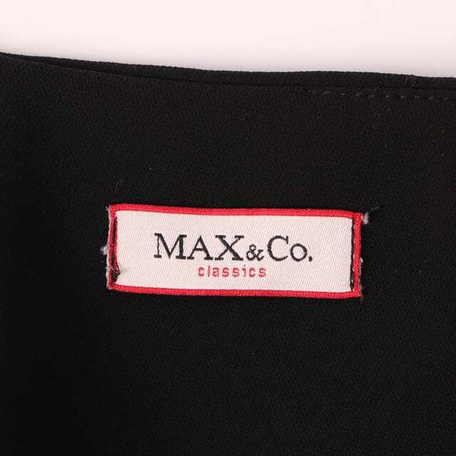 Max & Co. - マックスアンドコー フレアスカート プリーツ ひざ丈 無地