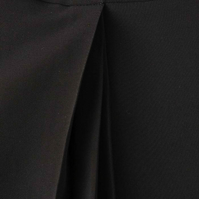 Max & Co.(マックスアンドコー)のマックスアンドコー フレアスカート プリーツ ひざ丈 無地 シンプル イタリア製 ストレッチ レディース 40サイズ ブラック MAX&CO レディースのスカート(その他)の商品写真