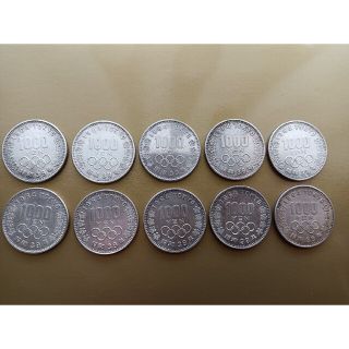 千円銀貨　東京オリンピック(貨幣)