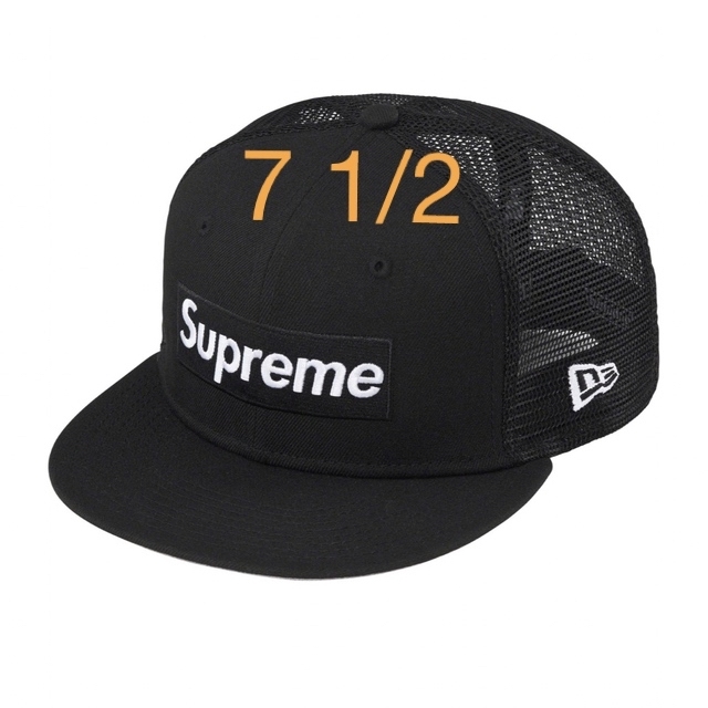 supremesupreme newera meshback box logo cap