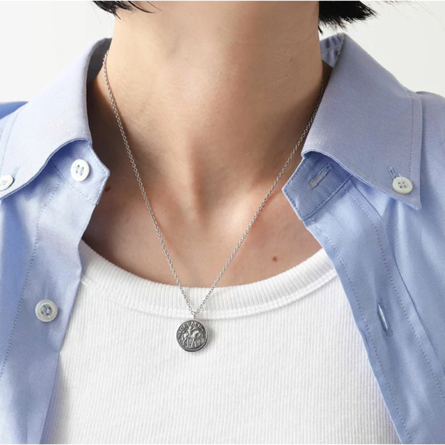 【TOM WOOD】COIN PENDANT ネックレス