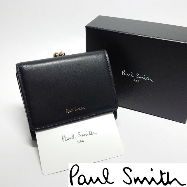 ○☆新品 未使用 Paul Smith 三つ折り財布 がま口 ミニ財布 - 通販