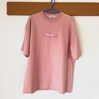 ミルクフェド(MILKFED.)のMILKFED Tシャツ ピンク(Tシャツ(半袖/袖なし))