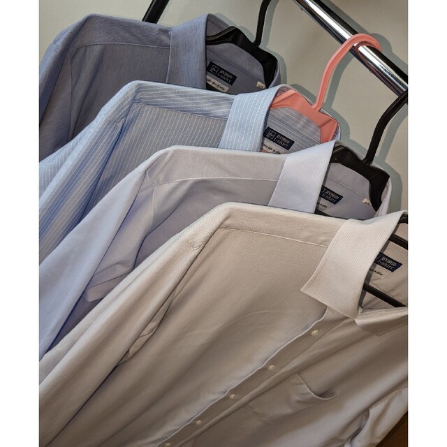 THE SUIT COMPANY(スーツカンパニー)のハイブリッドアイシャツ4枚＋プレミアムアイシャツ4枚　長袖ワイシャツまとめ売り メンズのトップス(シャツ)の商品写真