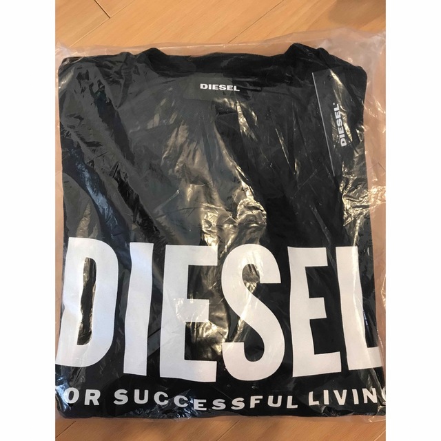 DIESEL(ディーゼル)のDIESEL スウェット XXL S-GIR-DIVISION-LOGOブラック メンズのトップス(スウェット)の商品写真