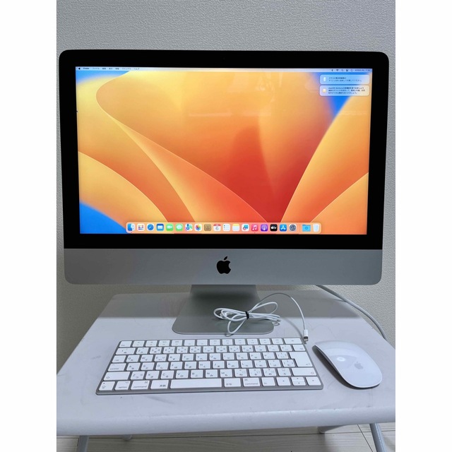 値下げ美品iMac(4K 21.5-inch, 2019)キーボード マウス付き スマホ/家電/カメラのPC/タブレット(デスクトップ型PC)の商品写真