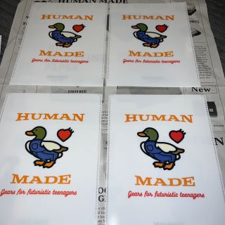 ヒューマンメイド(HUMAN MADE)のHUMANMADEクリアファイル4点セット(その他)