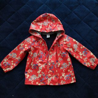 プチバトー(PETIT BATEAU)のプチバトー　アウター　レインコート　90(ジャケット/上着)