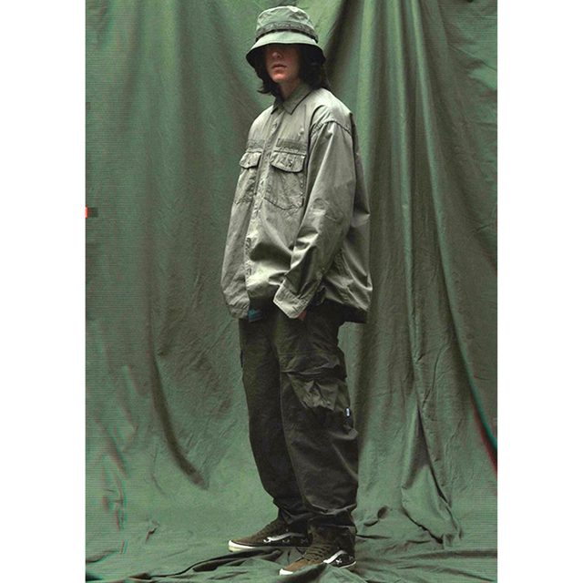 WTAPS 22AW CBW / LS / COTTON. POPLINWTVUA