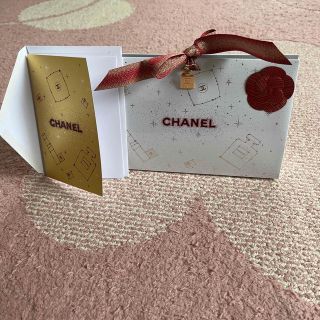 シャネル(CHANEL)のCHANEL  紙バッグ　メッセージカード(カード/レター/ラッピング)