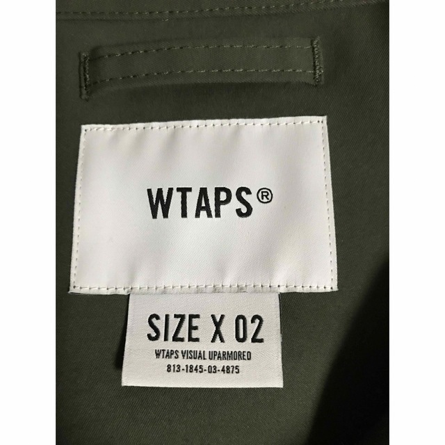 W)taps(ダブルタップス)のWTAPS 23SS CHIEF JACKET OLIVE DRAB Mサイズ メンズのジャケット/アウター(ミリタリージャケット)の商品写真