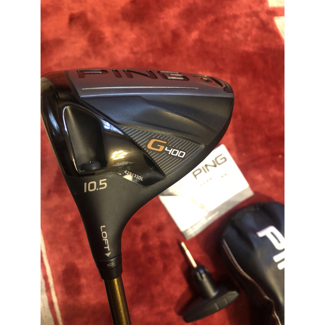 左 レフティー PING G400 ドライバー 10.5°() - クラブ