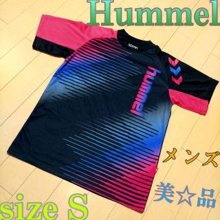 ヒュンメル(hummel)の♈超特品♈メンズ♈Hummel　半袖シャツ スポーツウェア　★サイズS★(Tシャツ/カットソー(半袖/袖なし))