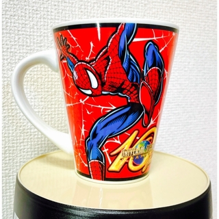 ユニバーサルスタジオジャパン(USJ)の《 SPIDER-MAN マグカップ 》USJ 10周年記念／コレクター(その他)