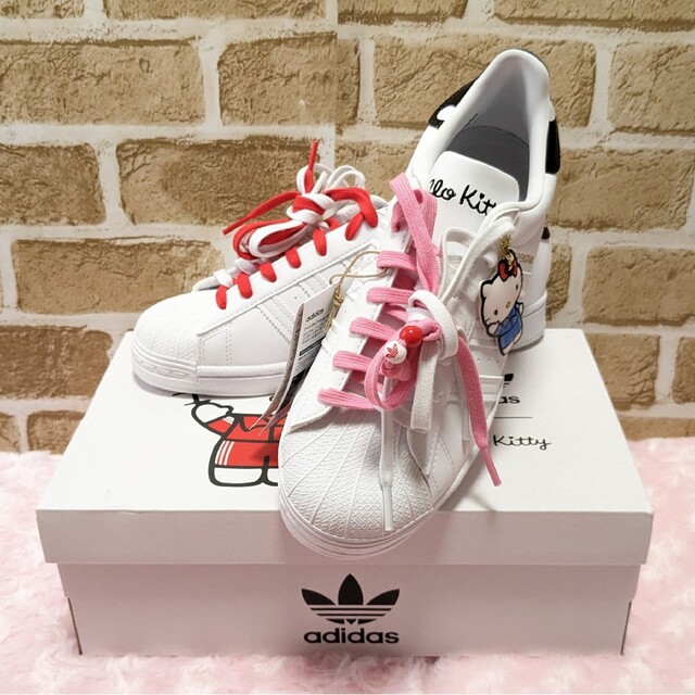 roseroomシューズadidas Super star × Hello Kitty スニーカー