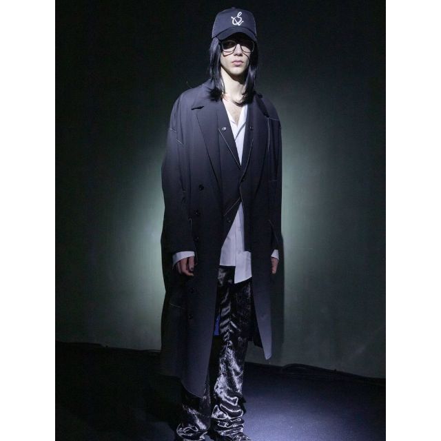sulvam - 20AW sulvamサルバム ウール ギャバジン オーバー コート