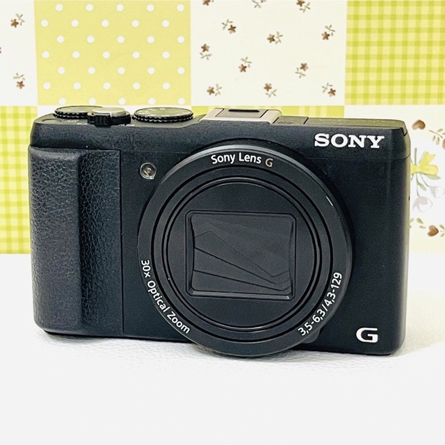SONY(ソニー)のSONY ソニー Cyber-shot DSC-HX60V ブラック スマホ/家電/カメラのカメラ(コンパクトデジタルカメラ)の商品写真