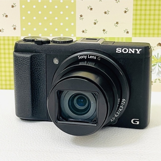 SONY(ソニー)のSONY ソニー Cyber-shot DSC-HX60V ブラック スマホ/家電/カメラのカメラ(コンパクトデジタルカメラ)の商品写真