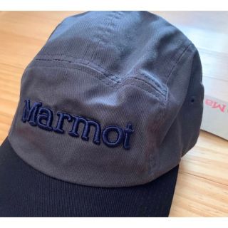 マーモット(MARMOT)の新品　marmot キャップ　グレー(キャップ)